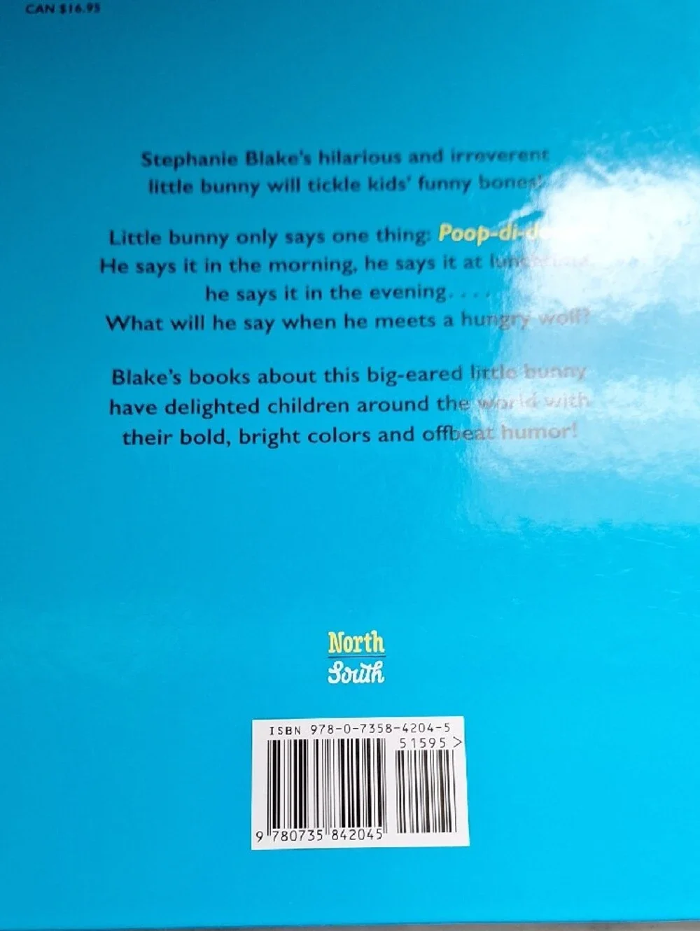 Poop-di-doop! Blue Kids Party Book by Stephanie Blake